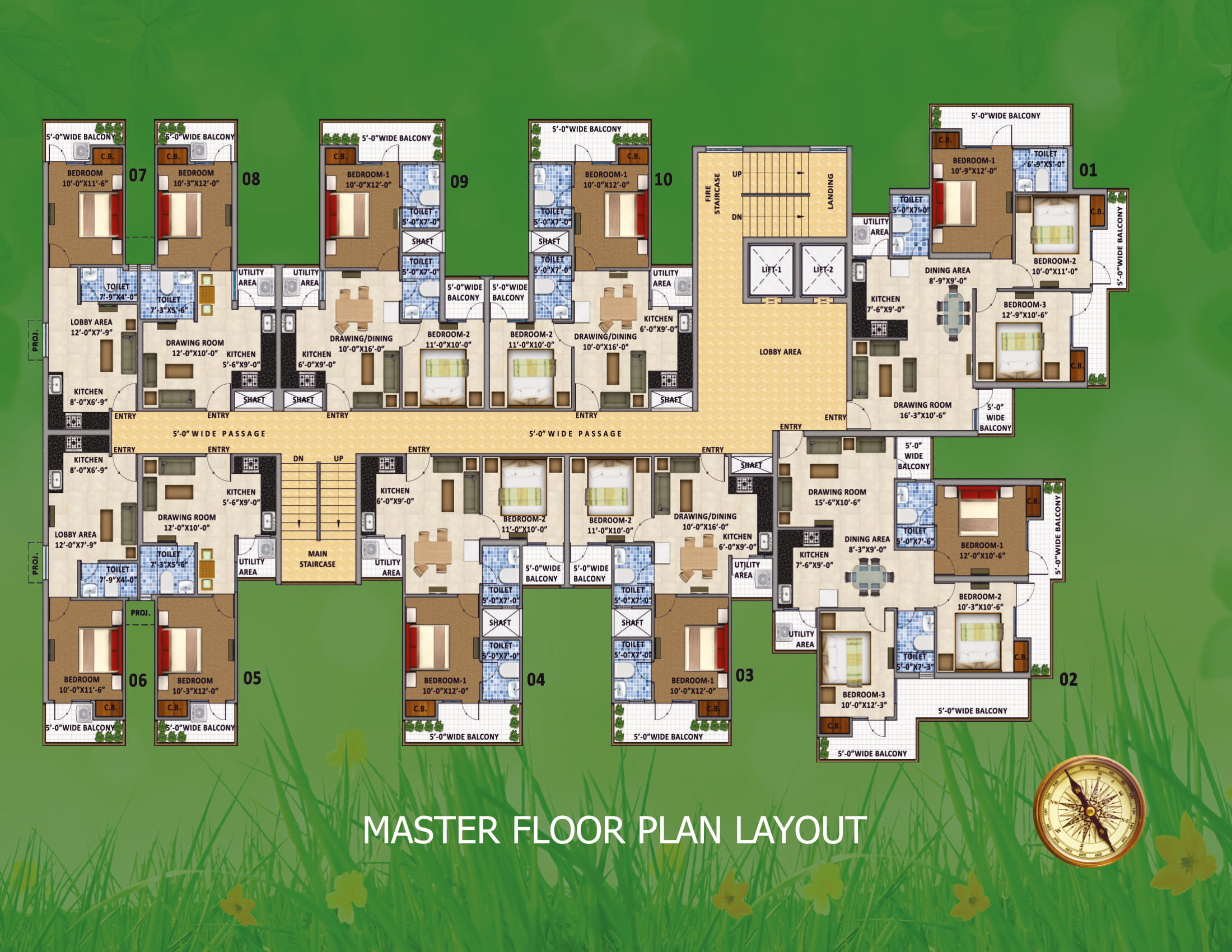 Hitaishi Heights Additional Layout Image